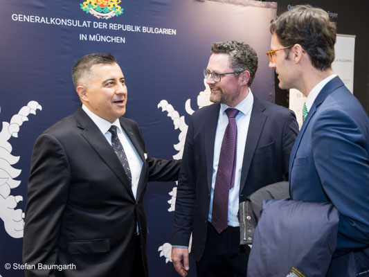 Feierlicher Empfang am 11. März 2025 in München anlässlich des Nationalfeiertags von Bulgarien. Foto: Stefan Baumgarth