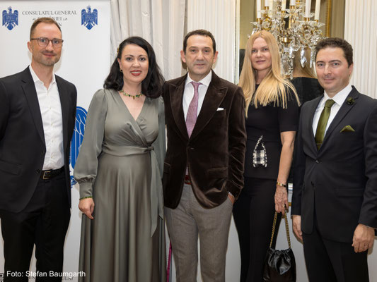 Feierlicher Empfang des Rumänischen Generalkonsulats München am 13.November 2024 im Rahmen des 25-jährigen Jubiläums der institutionellen Bayerisch-Rumänischen Zusammenarbeit im Hotel Bayerischer Hof. Foto: Stefan Baumgarth.