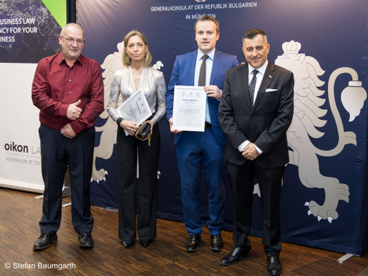 Feierlicher Empfang am 11. März 2025 in München anlässlich des Nationalfeiertags von Bulgarien. Foto: Stefan Baumgarth