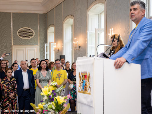 Empfang der Bayerischen Staatskanzlei und des Rumänischen Generalkonsulats München im Schloss Nymphenburg, 17.06.2024, Foto: Stefan Baumgarth