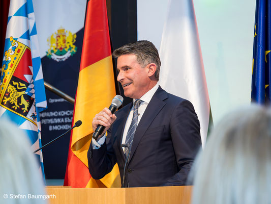 Feierlicher Empfang am 11. März 2025 in München anlässlich des Nationalfeiertags von Bulgarien. Foto: Stefan Baumgarth