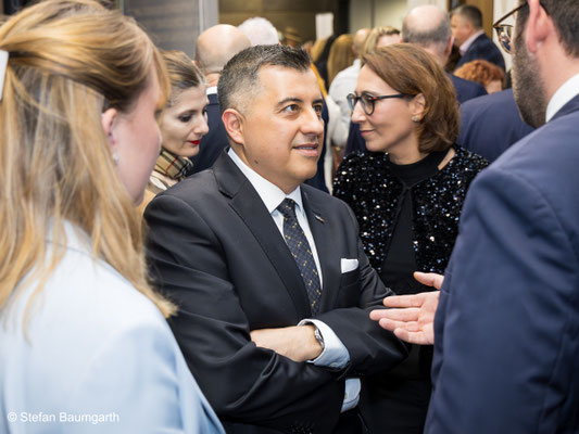 Feierlicher Empfang am 11. März 2025 in München anlässlich des Nationalfeiertags von Bulgarien. Foto: Stefan Baumgarth