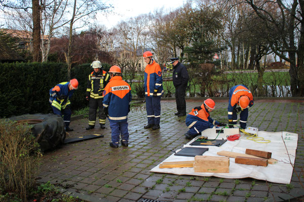 Abschlussübung 2015 "Technische Hilfe JFw Büsum"