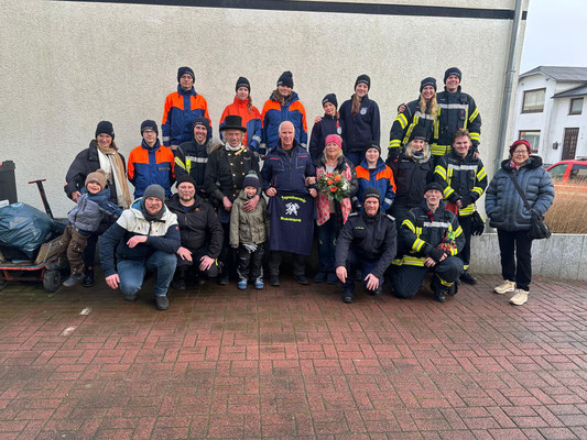 Eine Priese Glück vom Schornsteinfeger "Jente" bei Jo Dethlefs in Büsum