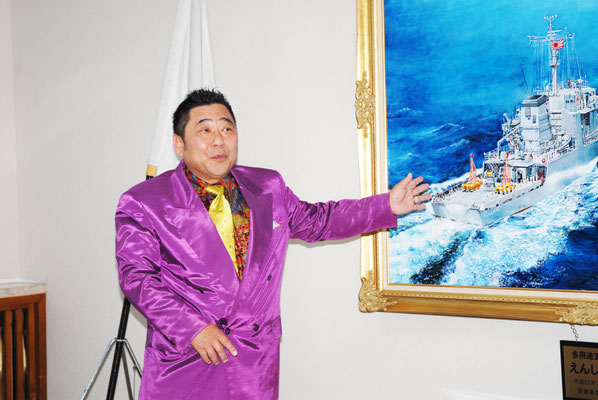 作品に込めた思いを語ります
