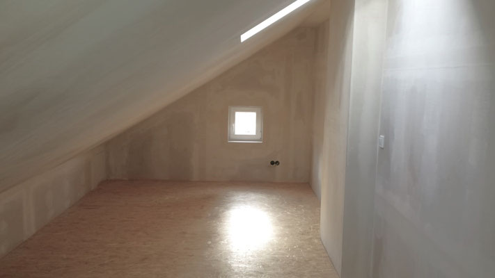 Neuer Fußboden und Fenster