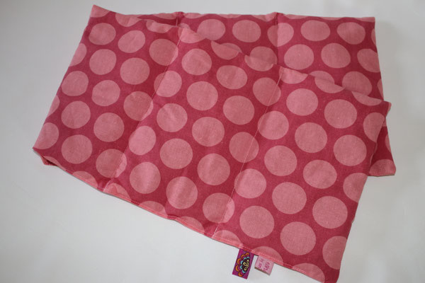 RAPSFÜLLUNG !! Design/Farbe: Super Dots raspberry / peachy pink - Webband: Blume