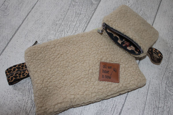 VERFÜGBAR - Taschenset - Teddy & Leo ca. 20 x 16 cm + 12 x 9 cm 
