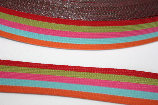 Stripes sweets - Design: farbenmix - 20 mm breit - EUR 2,00/m 