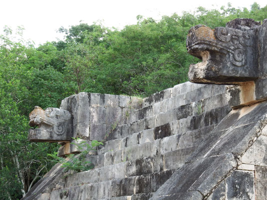 Maya-Stätte, Chichén Itzá, Yucatán - Mexiko