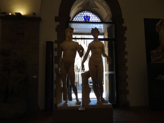 Adam und Eva im Museo nazionale del Bargello