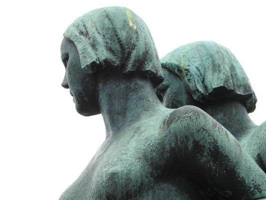 Skulptur im Vigeland Skulpturenpark