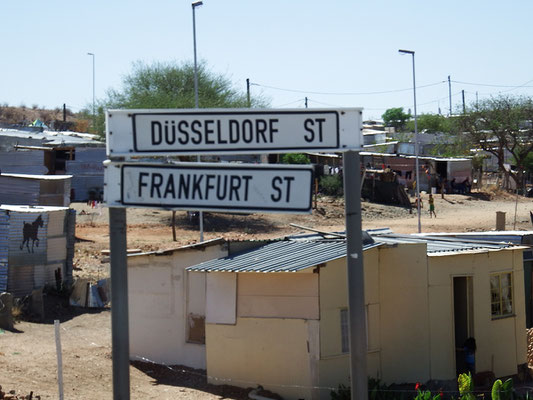 Äh, obwohl wir eindeutig nicht Zuhause, sondern in Namibia sind ...