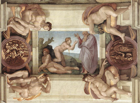 Die Erschaffung Evas, , Gemeinfrei, https://commons.wikimedia.org/w/index.php?curid=11421186