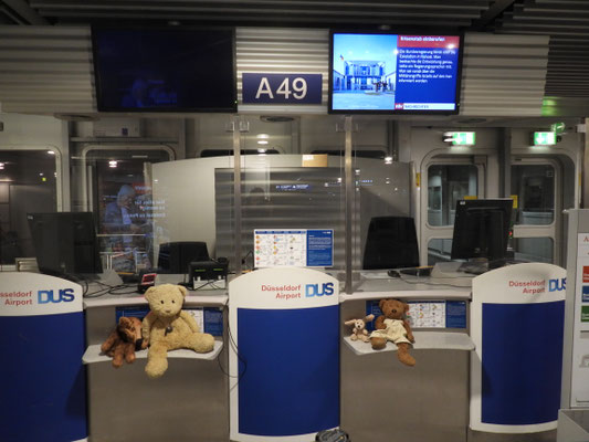 Diesmal erst von Düsseldorf nach Frankfurt ...