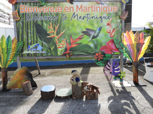 Martinique heisst uns willkommen