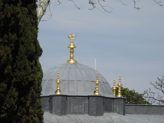 eine Kuppel des Topkapi Palastes