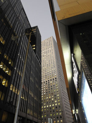 HongKong-Buildings bei Nacht