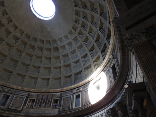Lichteinfall im Pantheon