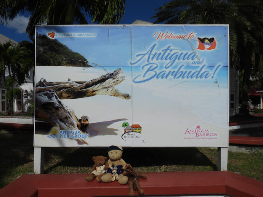 Antigua heißt uns willkommen