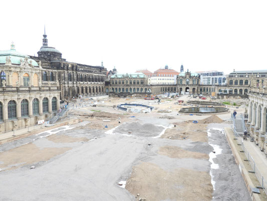 Baustelle Zwinger