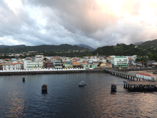 Hafen von Roseau, Dominica
