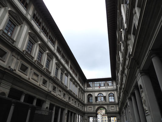Innenhof der Uffizien