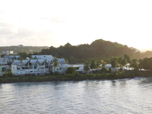 der Hafen von Guadeloupe
