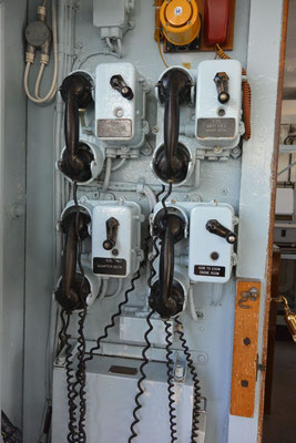 Telefonanlage der Royal Britannia