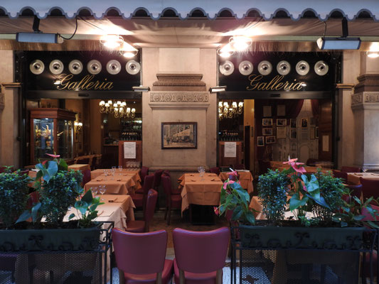 Restaurant / Café in der Galleria Vittorio Emanuele II