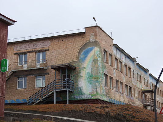 die Schule in Barentsburg