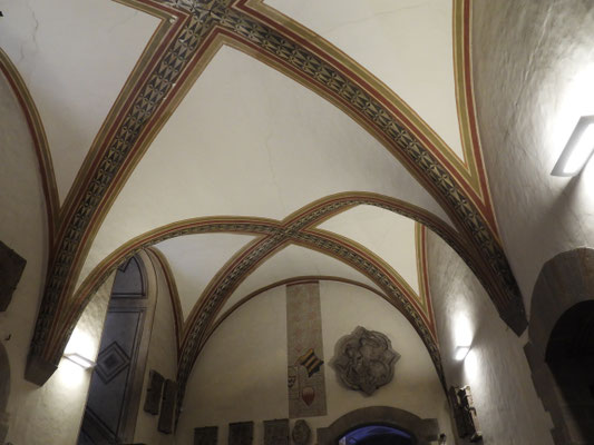 Gewölbedecke im Museo nazionale del Bargello