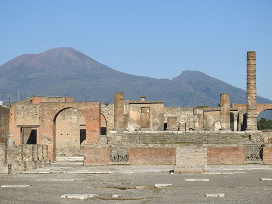 Gebäudereste Pompejis