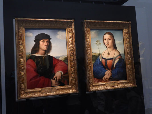 Portraits von Agnolo Donit und Maddalena Strozzi, Raffael - 1504