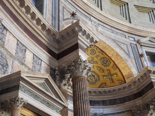 Wandgestaltung Pantheon