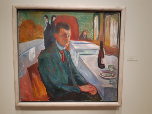 Selbstporträt Edvard Munch