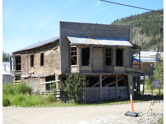 Gebäude in Dawson, Yukon, Kanada