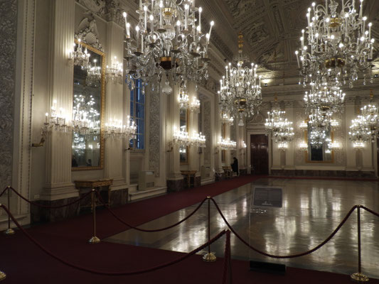 Saal im Palazzo Pitti