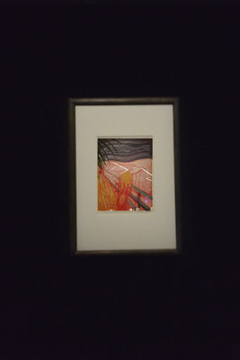 Moment, das ist nicht Munchs Schrei. Der ist von Andy Warhol als Tribut an Munch, den er toll fand.