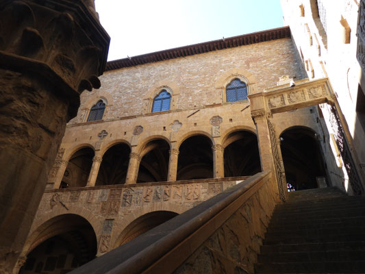 Gewölbegang im Museo nazionale del Bargello
