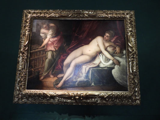 Leda mit dem Schwan, Tintoretto - 1550