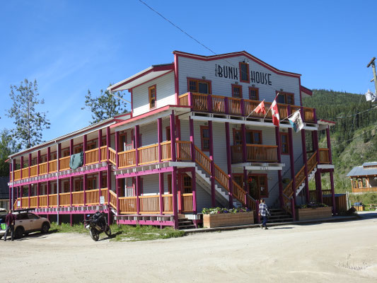 Gebäude in Dawson, Yukon, Kanada