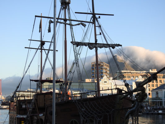 Yeah, Piratenschiff an der Waterfront, Südafrika!