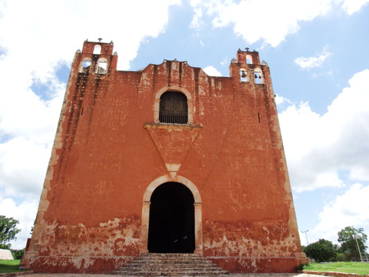 mexikanisches Dorf in Yucatán, Mexiko