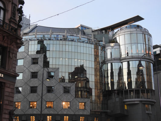 modernes Bürogebäude in Wien