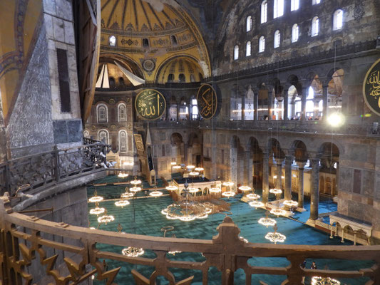 Gebetsraum der Hagia Sophia