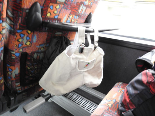 Zum Glück kann meine, Kerls, Hose, im Bus trocknen.