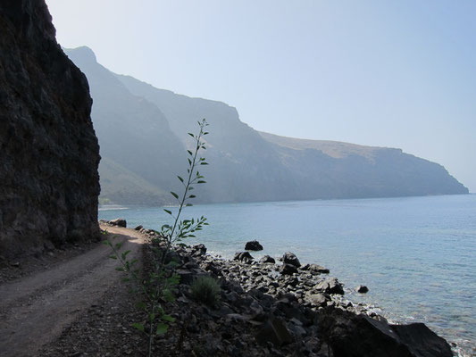 viel Gegend mit viel Meer