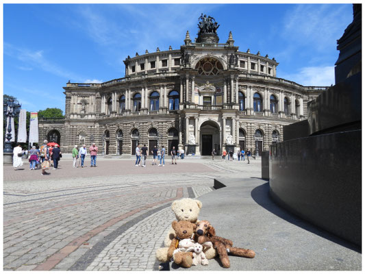 die Semperoper und wir