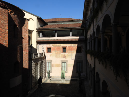 Innenhof der Pinacoteca